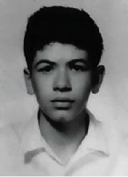 A young Carlos Santana